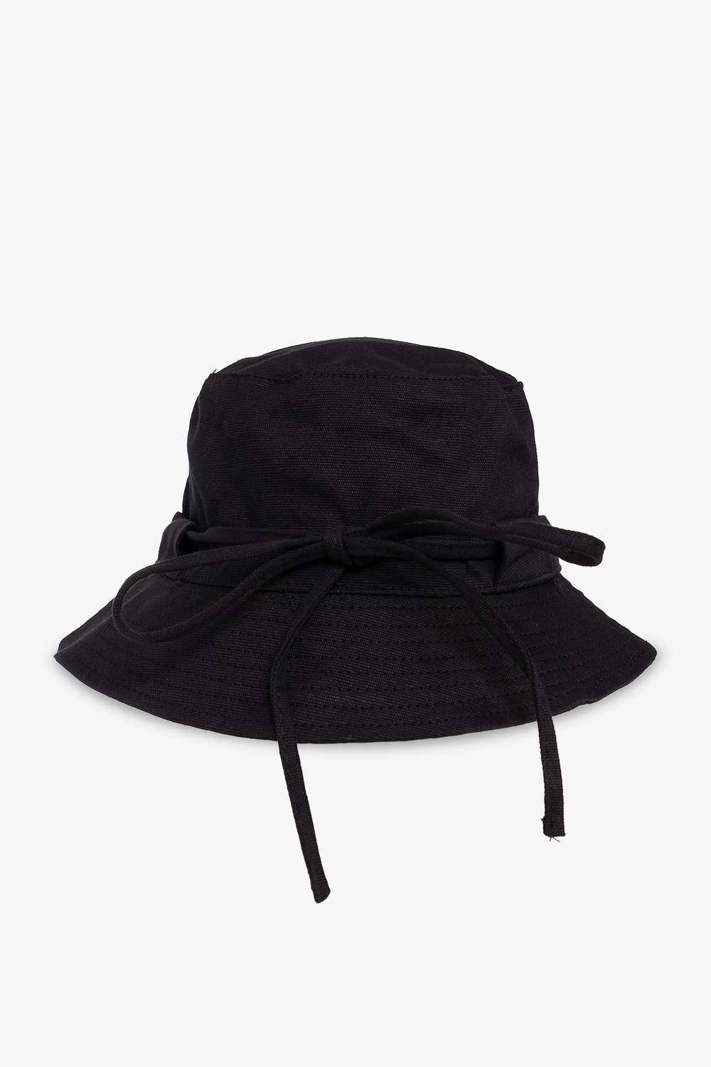 Black Les Classiques 'Le Bob Gadjo' Bucket Hat by JACQUEMUS on Sale